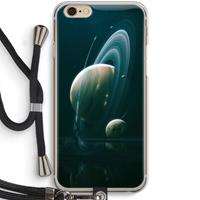 CaseCompany Mercurius: iPhone 6 / 6S Transparant Hoesje met koord