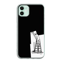 CaseCompany Musketon Painter: iPhone 11 Transparant Hoesje