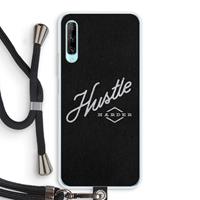 CaseCompany Hustle: Huawei P Smart Pro Transparant Hoesje met koord