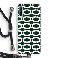 CaseCompany Moroccan tiles: Huawei P Smart Pro Transparant Hoesje met koord