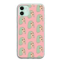 CaseCompany King Kylie: iPhone 11 Transparant Hoesje