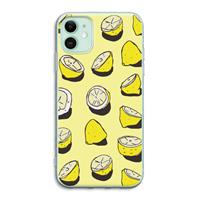 CaseCompany When Life Gives You Lemons...: iPhone 11 Transparant Hoesje