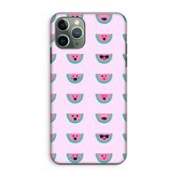 CaseCompany Smiley watermeloenprint: iPhone 11 Pro Tough Case