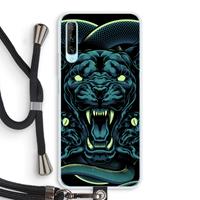 CaseCompany Cougar and Vipers: Huawei P Smart Pro Transparant Hoesje met koord