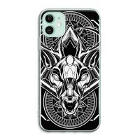 CaseCompany Oh Deer: iPhone 11 Transparant Hoesje