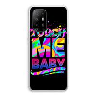 CaseCompany Touch Me: Oppo A95 5G Transparant Hoesje