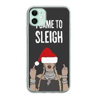 CaseCompany Came To Sleigh: iPhone 11 Transparant Hoesje