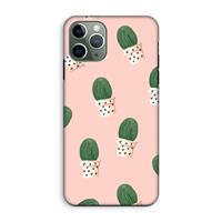 CaseCompany Cactusprint roze: iPhone 11 Pro Tough Case