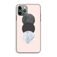 CaseCompany Marmeren cirkels: iPhone 11 Pro Tough Case