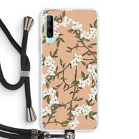 CaseCompany Blossoming spring: Huawei P Smart Pro Transparant Hoesje met koord