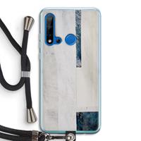 CaseCompany Meet you there: Huawei P20 Lite (2019) Transparant Hoesje met koord