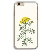 CaseCompany Tansy: iPhone 6 Plus / 6S Plus Transparant Hoesje