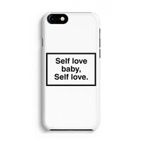 CaseCompany Self love: Volledig Geprint iPhone 7 Hoesje