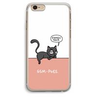 CaseCompany GSM poes: iPhone 6 Plus / 6S Plus Transparant Hoesje