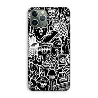 CaseCompany Vexx Black Mixtape: iPhone 11 Pro Tough Case