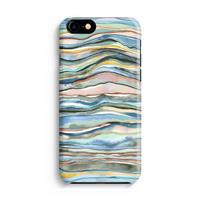 CaseCompany Watercolor Agate: Volledig Geprint iPhone 7 Hoesje