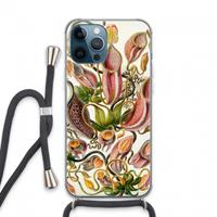 CaseCompany Haeckel Nepenthaceae: iPhone 13 Pro Max Transparant Hoesje met koord