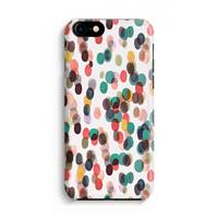 CaseCompany Tropical Dots: Volledig Geprint iPhone 7 Hoesje
