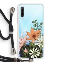 CaseCompany Floral bouquet: Huawei P Smart Pro Transparant Hoesje met koord