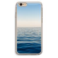 CaseCompany Water horizon: iPhone 6 Plus / 6S Plus Transparant Hoesje