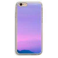 CaseCompany Sunset pastel: iPhone 6 Plus / 6S Plus Transparant Hoesje