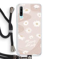 CaseCompany Daydreaming becomes reality: Huawei P Smart Pro Transparant Hoesje met koord