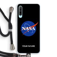 CaseCompany NASA: Huawei P Smart Pro Transparant Hoesje met koord