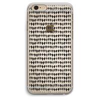 CaseCompany Crazy shapes: iPhone 6 Plus / 6S Plus Transparant Hoesje