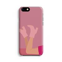 CaseCompany Pink boots: Volledig Geprint iPhone 7 Hoesje
