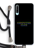 CaseCompany Retro: Huawei P Smart Pro Transparant Hoesje met koord
