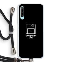 CaseCompany Hello: Huawei P Smart Pro Transparant Hoesje met koord