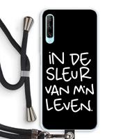 CaseCompany De Sleur: Huawei P Smart Pro Transparant Hoesje met koord