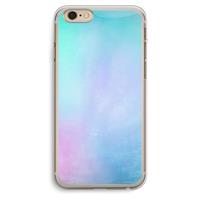 CaseCompany mist pastel: iPhone 6 Plus / 6S Plus Transparant Hoesje