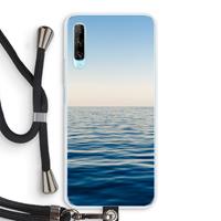 CaseCompany Water horizon: Huawei P Smart Pro Transparant Hoesje met koord