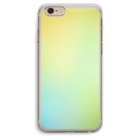 CaseCompany Minty mist pastel: iPhone 6 Plus / 6S Plus Transparant Hoesje