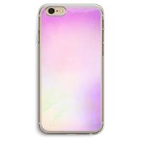 CaseCompany Flow mist pastel: iPhone 6 Plus / 6S Plus Transparant Hoesje