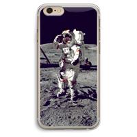 CaseCompany Spaceman: iPhone 6 Plus / 6S Plus Transparant Hoesje