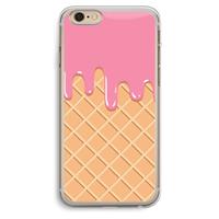 CaseCompany Ice cream: iPhone 6 Plus / 6S Plus Transparant Hoesje