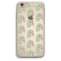 CaseCompany King Kylie: iPhone 6 Plus / 6S Plus Transparant Hoesje