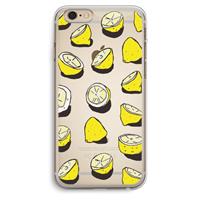 CaseCompany When Life Gives You Lemons...: iPhone 6 Plus / 6S Plus Transparant Hoesje