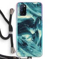 CaseCompany Dreaming About Whales: Oppo A92 Transparant Hoesje met koord