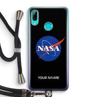 CaseCompany NASA: Huawei P Smart (2019) Transparant Hoesje met koord