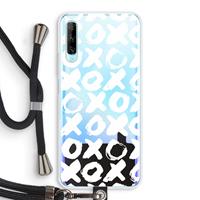 CaseCompany XOXO: Huawei P Smart Pro Transparant Hoesje met koord