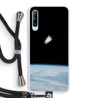 CaseCompany Alone in Space: Huawei P Smart Pro Transparant Hoesje met koord