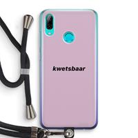 CaseCompany kwetsbaar: Huawei P Smart (2019) Transparant Hoesje met koord