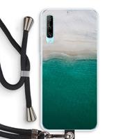 CaseCompany Stranded: Huawei P Smart Pro Transparant Hoesje met koord