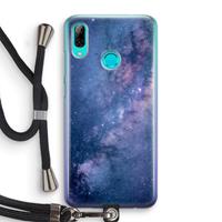 CaseCompany Nebula: Huawei P Smart (2019) Transparant Hoesje met koord
