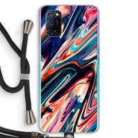 CaseCompany Quantum Being: Oppo A92 Transparant Hoesje met koord