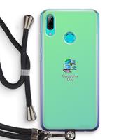 CaseCompany Win98: Huawei P Smart (2019) Transparant Hoesje met koord