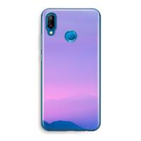 CaseCompany Sunset pastel: Huawei P20 Lite Transparant Hoesje